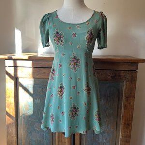 Vintage Betsey Johnson Babydoll Mini Dress